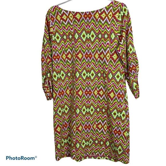 Soybu  Multi-colored 3/4 Sleeve‎ Sheath Stretch - Picture 2 of 3